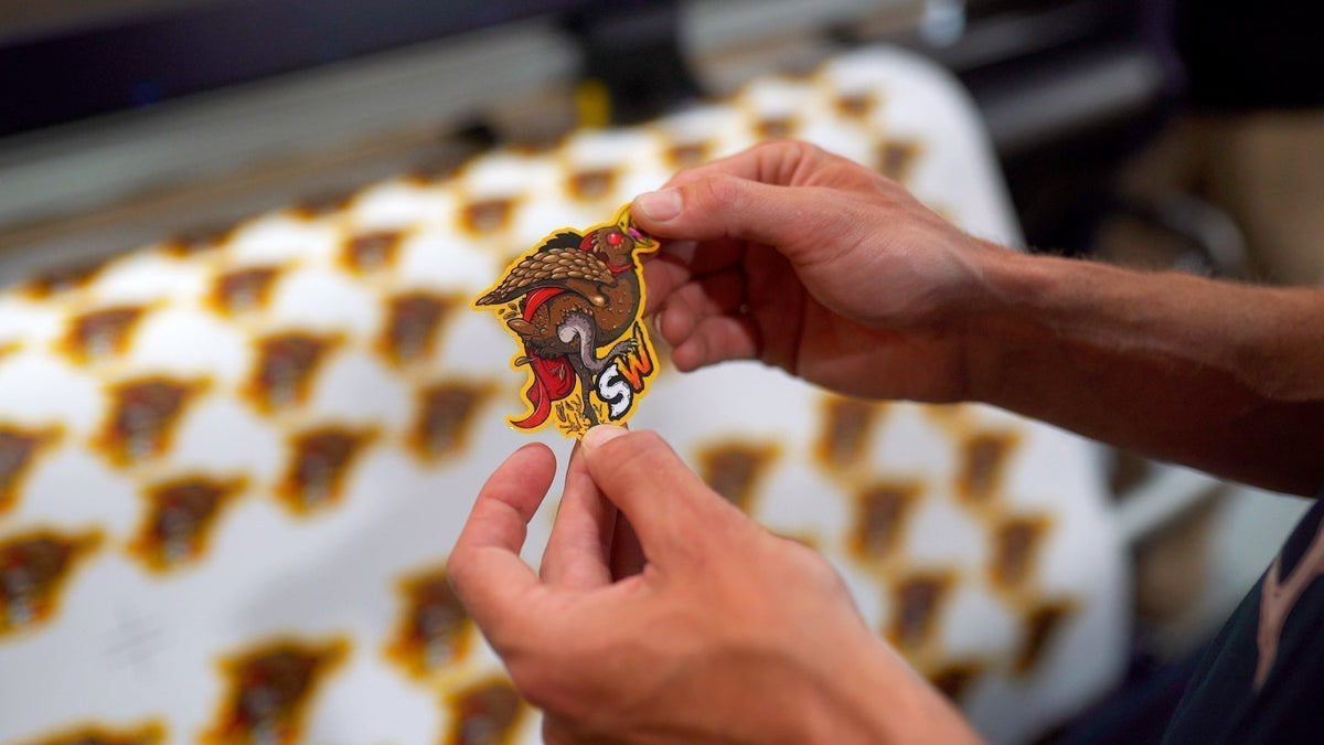 What is a Die Cut Sticker? | Sticker Warehouse