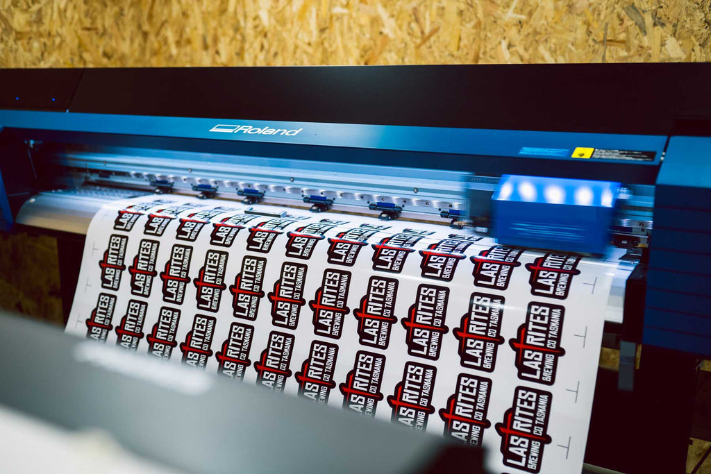Shipped Sticker Custom Vinyl Stickers | Free Express Shipping | Sticker Warehouse