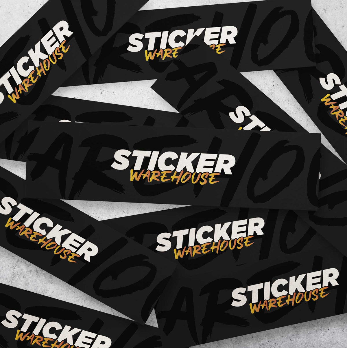 Shipped Sticker Custom Vinyl Stickers | Free Express Shipping | Sticker Warehouse