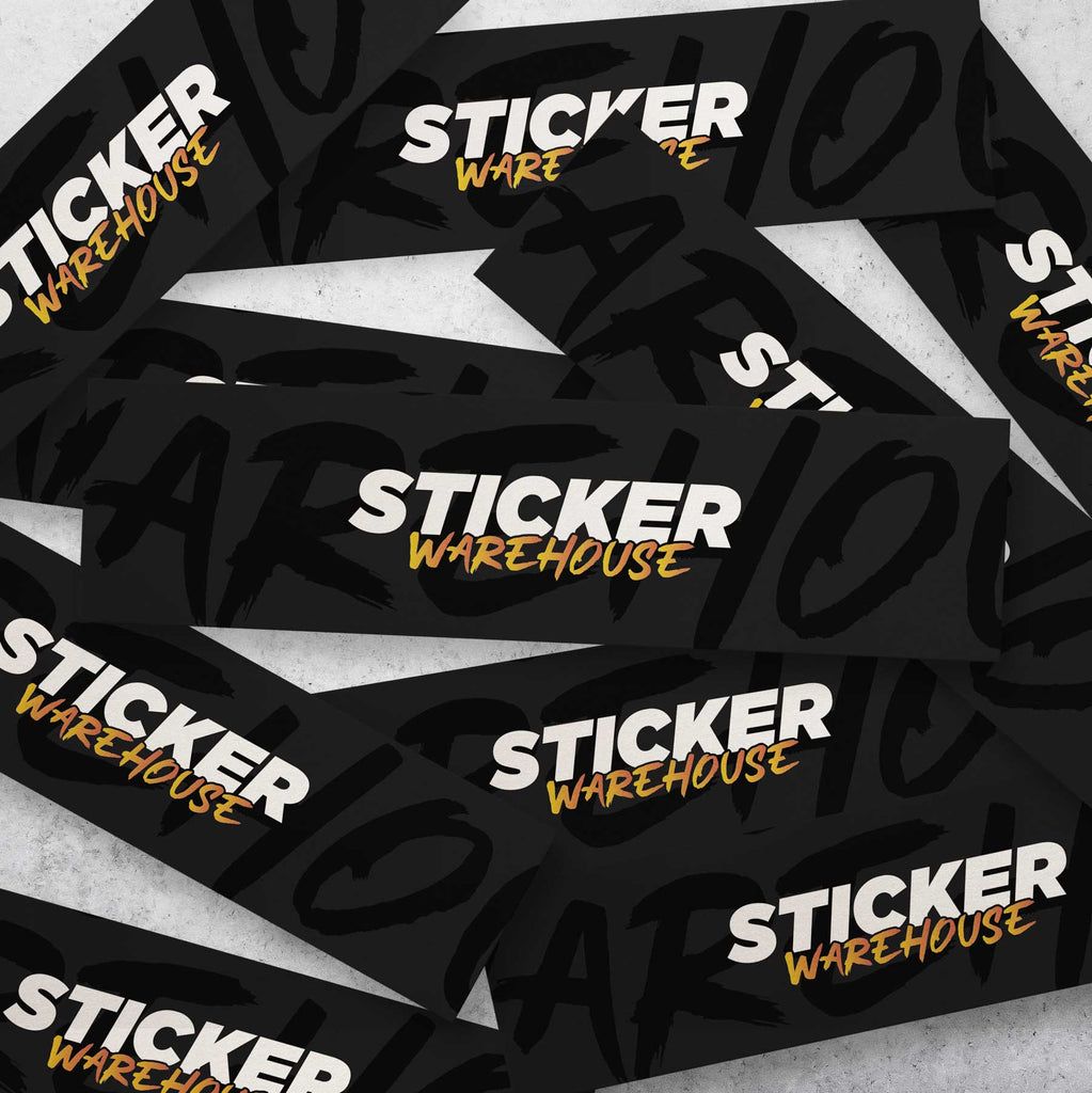 Sticker Warehouse Vinyl Bumper Stickers